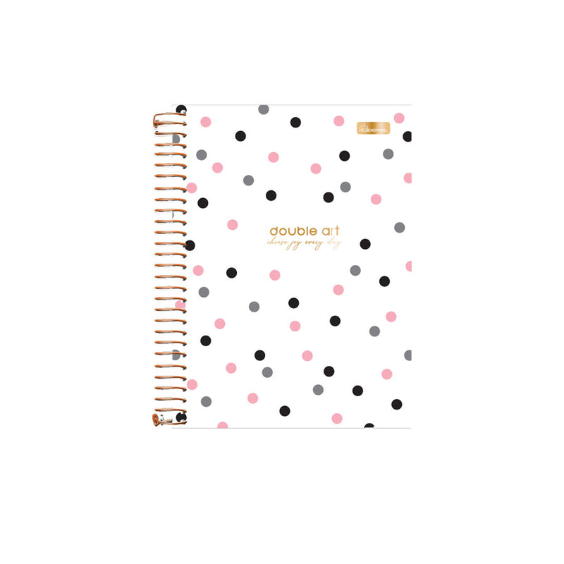 Caderno 15 Matérias DOUBLE ART - Cadersil