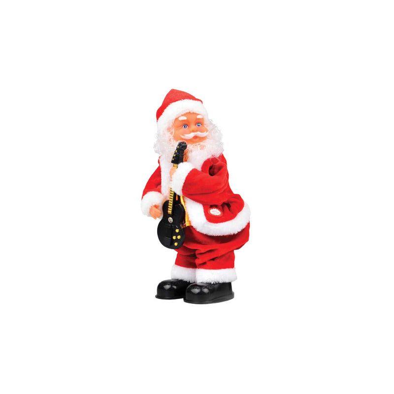 Boneco Papai Noel Musical Dançarino 26x12