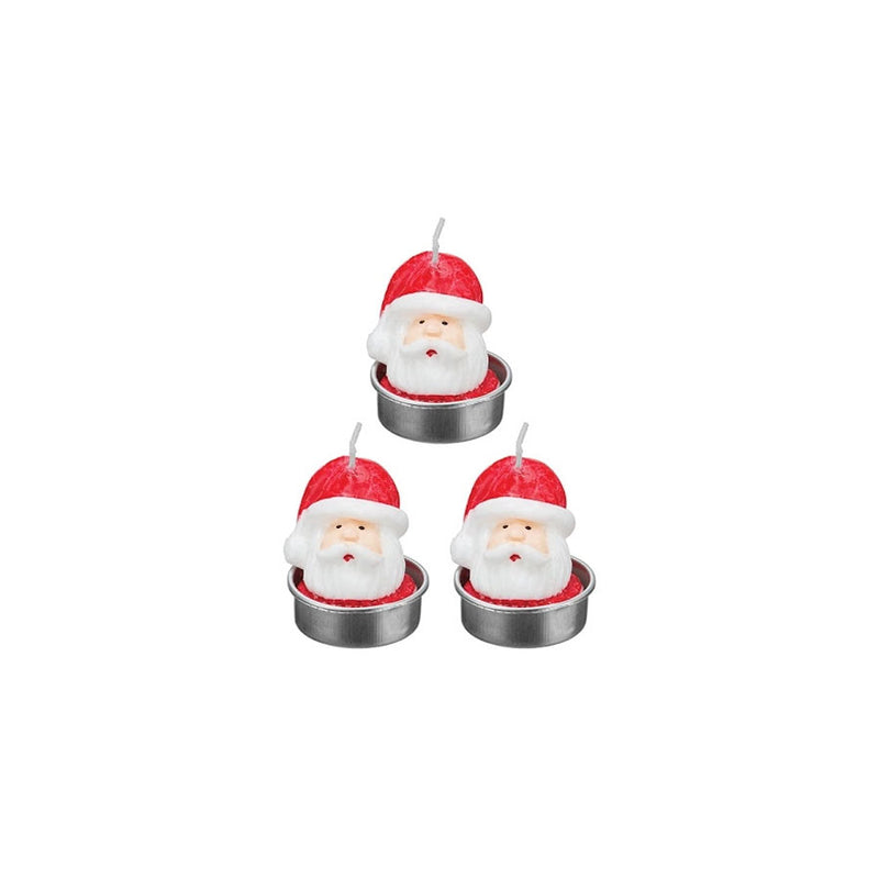 Kit de 3 Velas Natal Modelo Diversos