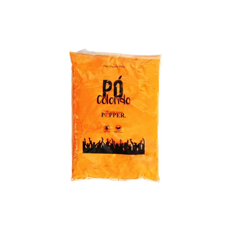 Pó Colorido Laranja 100g