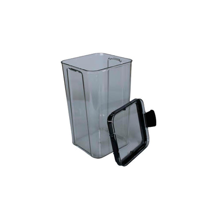 POTE ACRíLICO PARA ARMAZenamento PRETO 1300ML