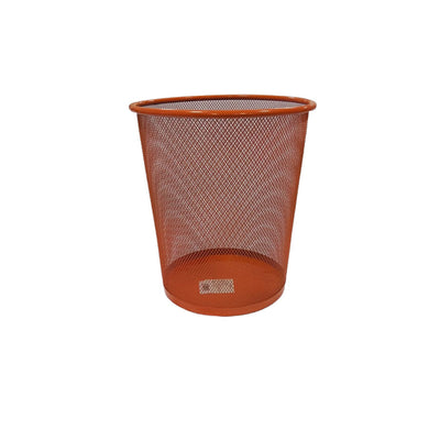 Lixeira de Metal Redonda Cores Diversas 27cm
