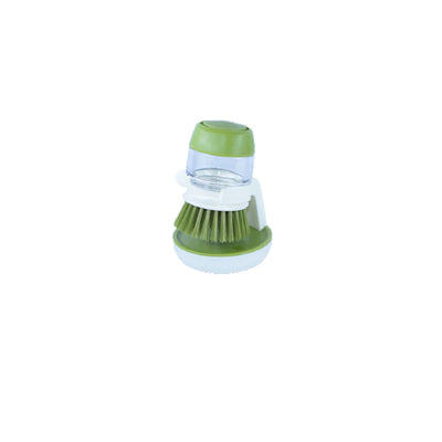 Escova Lava Louças Multiuso Cozinha Limpeza Com Suporte - VERDE