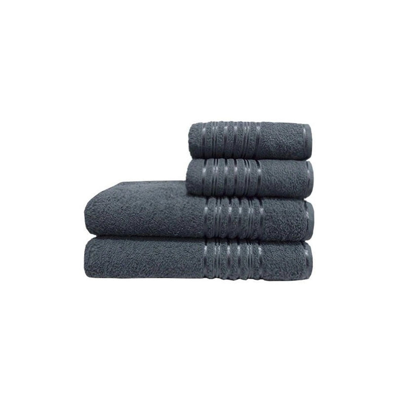 Toalha de Banho Lyra - Cinza - 0,60CM X 1,30 CM - 01 unidade