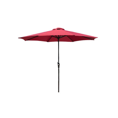 Guarda Sol Ombrelone Redondo 2,30m Vermelho Vinho