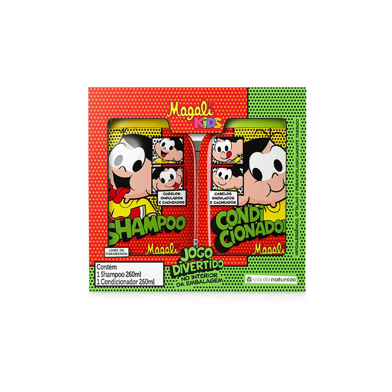 Kit de Shampoo e Condicionador Magali Infantil 260ml - Cia da Natureza