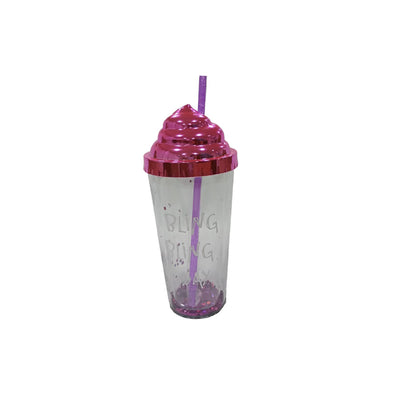 Copo de Acrílico Formato Sorvete 450ml