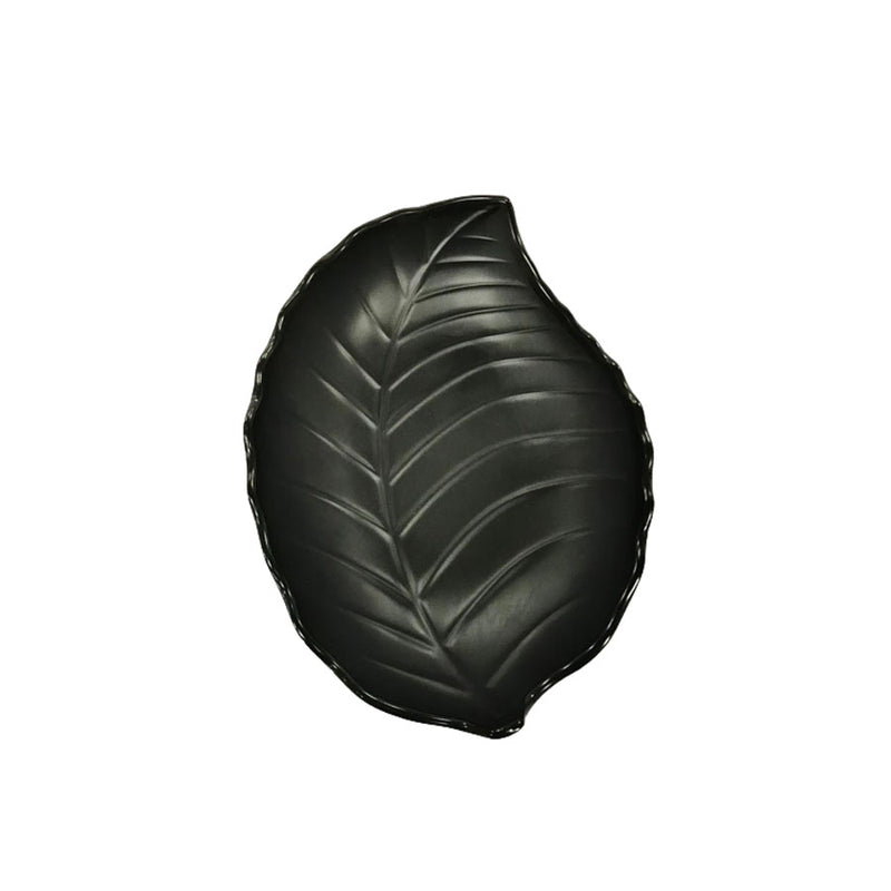 Travessa de Melamina Formato Folha 30cm