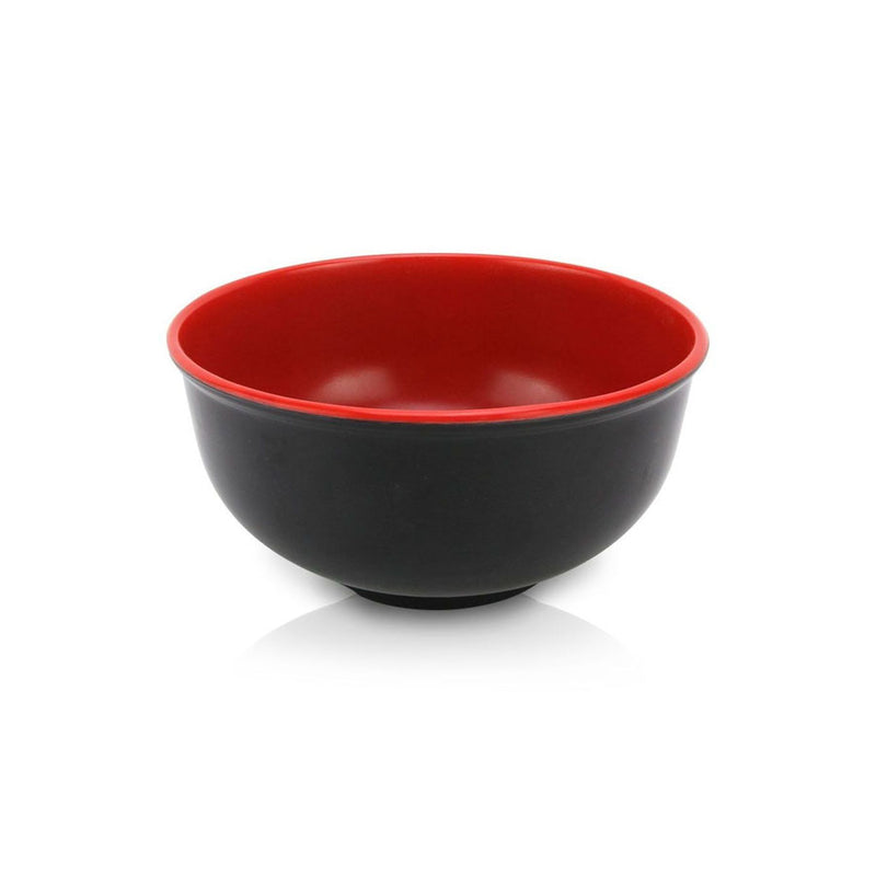Tigela Melamina Vermelho e Preto 19cm