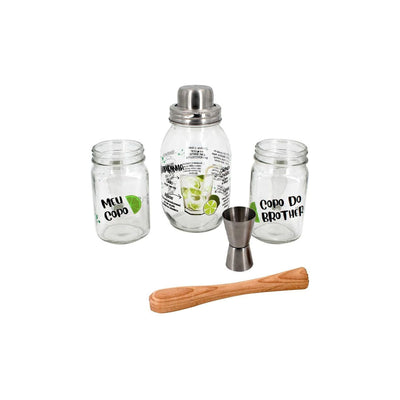 Kit para Caipirinha Open Bar 5 Peças
