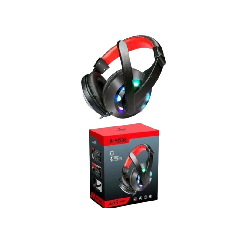 Fone Headset Gamer com Led para Pc,PS4,Celular