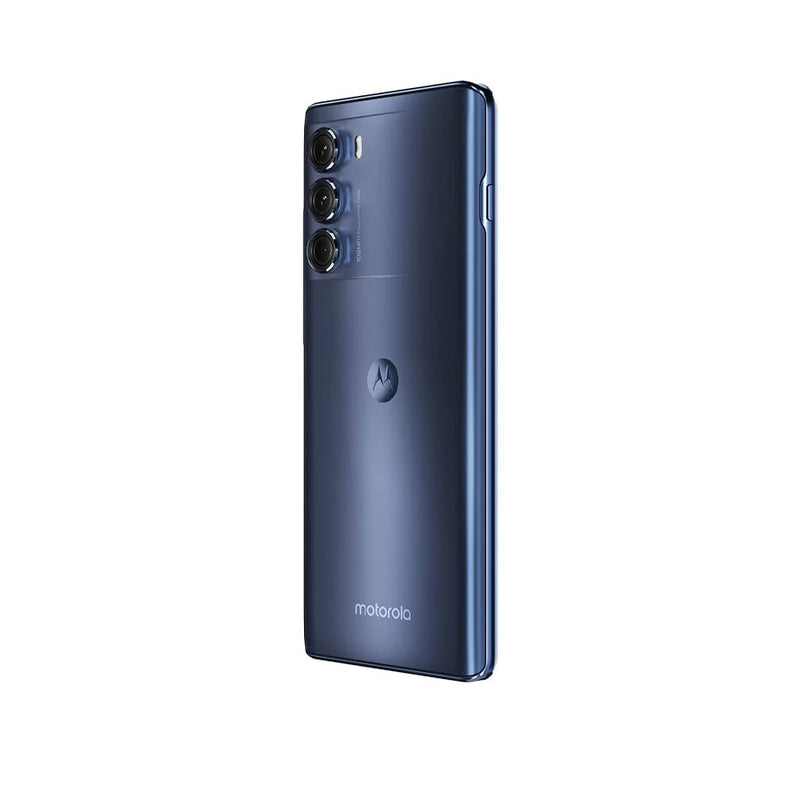 Smartphone Motorola G200 (5G), Processador Snapdragon 888+, 8GB RAM, 256 GB, Tela Max Vision 6.8 Full HD+, Câmera Tripla 108 MP + 13 MP + 2.0 MP, Frontal 16 MP, Bateria 5000mAh, Android 11 - Azul
