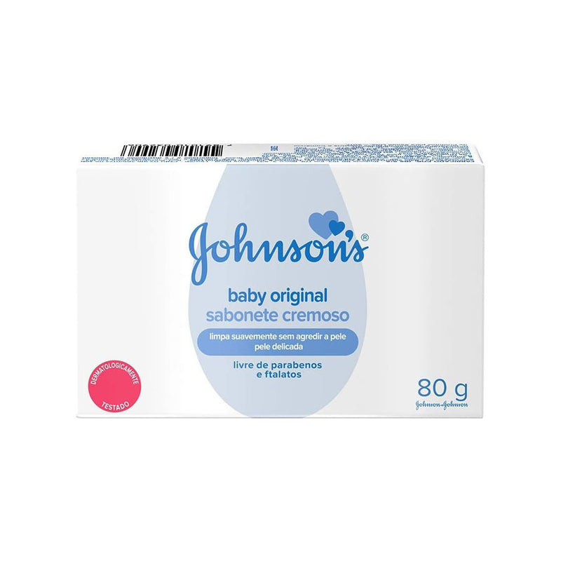 Sabonete Em Barra Original Johnson's 80g