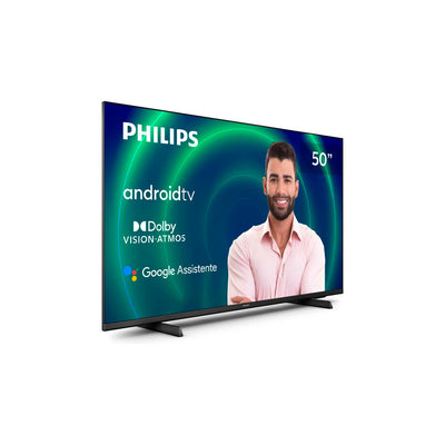 SMART TV Philips Android TV 50"" 4K HDR Google Assistant Built-in 50PUG7406/78