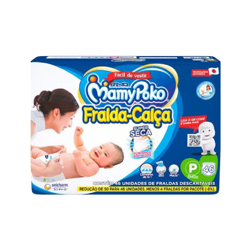 Fralda Mamypoko Calça Jumbo P C/46