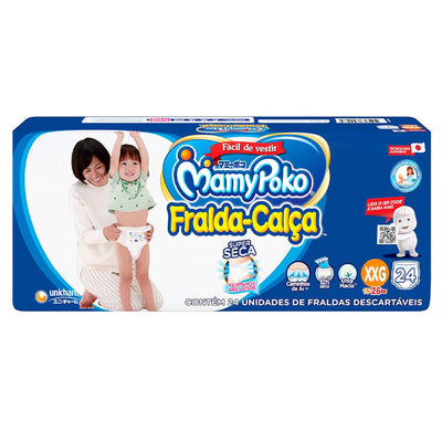 FRALDA CALÇA MAMYPOKO JUMBO XXG - 24 unidades