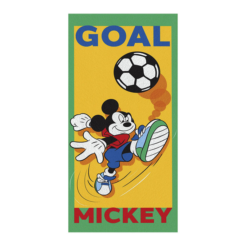 Toalha de Banho Felpuda Mickey Goal - Lepper