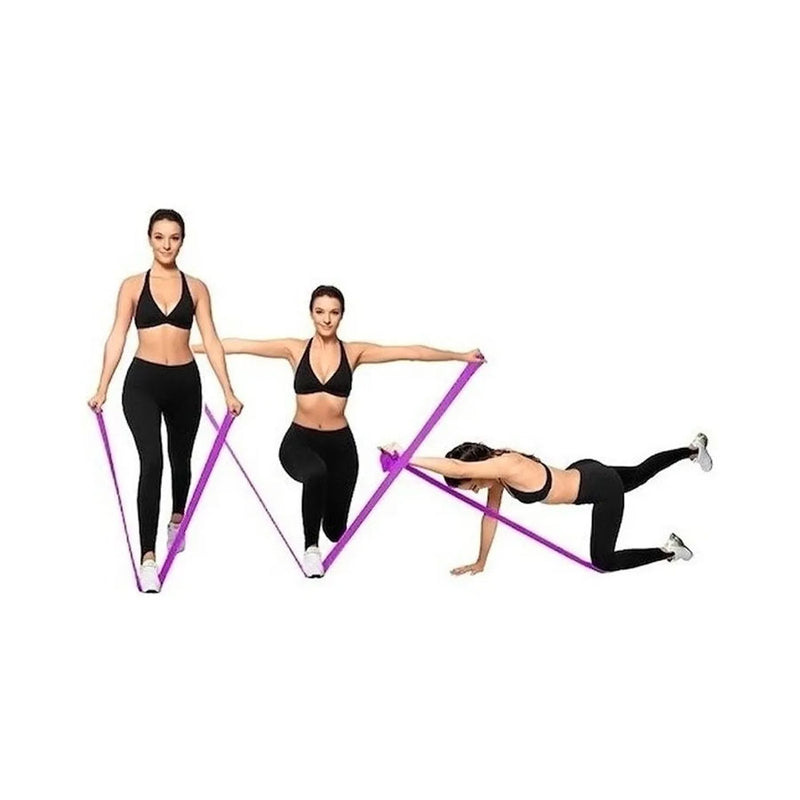 Faixa Elástica para Exercício 3 Peças - Hidrolight