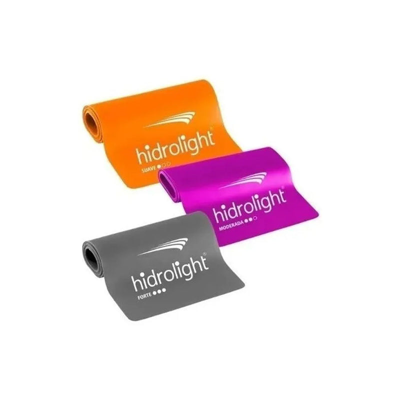 Faixa Elástica para Exercício 3 Peças - Hidrolight