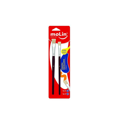 Kit de Pincéis N°8 e N°12 com 2 Peças