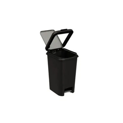 Lixeira com Pedal 15L Preta Double
