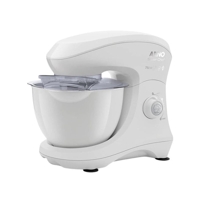 BATEDEIRA PLANETÁRIA SUPER CHEF ARNO 750W 5 LITROS 15 VELOCIDADES BRANCA 110V