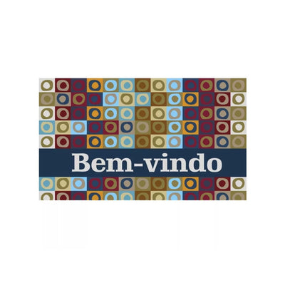 Tapete Bem Vindo 40x60cm Cleankasa - Kapazi
