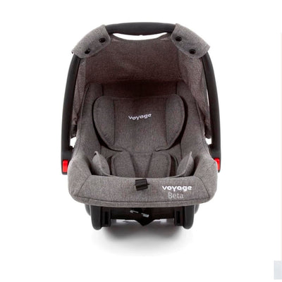 Carrinho de Passeio com Bebê Conforto TS Yupi Pró Cinza - Voyage