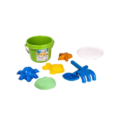 Conjunto de Praia com Baldinho com 8 Peças