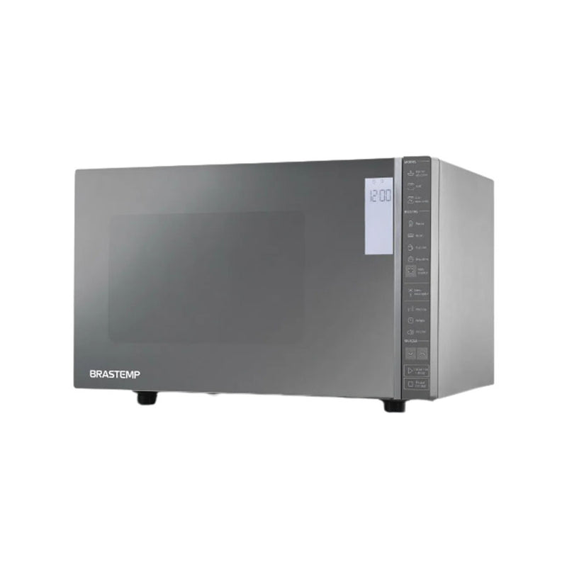 Micro-ondas Brastemp 32 Litros Inox Espelhado com Grill e Painel Integrado BMG45AR - 110V