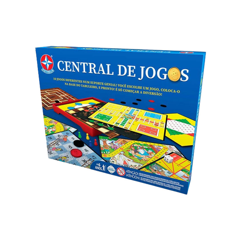Central de Jogos 10 Tabuleiros - Estrela