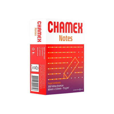 PAPEL CHAMEX NOTES 75G 300 FOLHAS BRANCO
