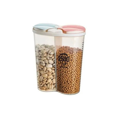 Pote com Divisória Plástico 2.500ml - Clinck