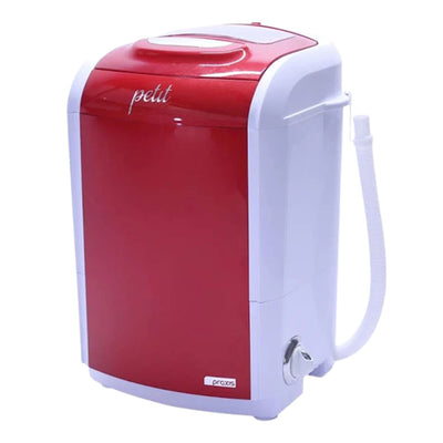 MINI LAVADORA DE ROUPAS VERMELHA PRAXIS PETIT 1,2KG 127V