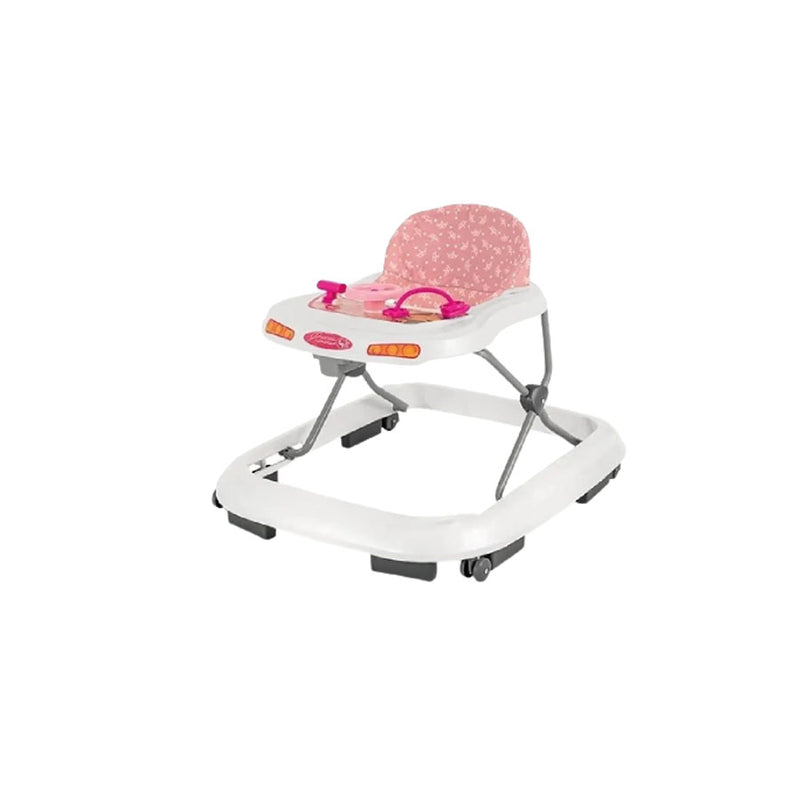 Andador Infantil Rosa Coroa - Tutti Babby