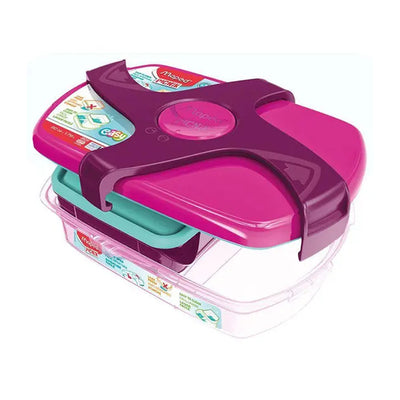 Pote de plástico triplo picnik concept Roxo Maped