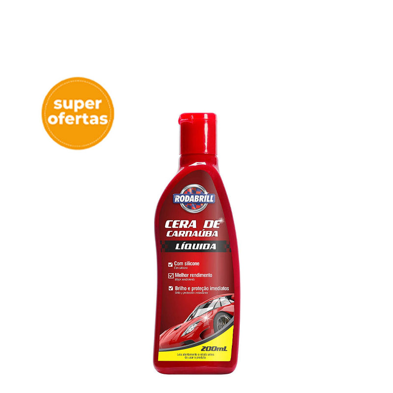Cera Líquida de Canaúba 200ml - Rodabrill