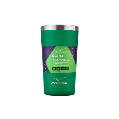 Copo Térmico Invicta 500ml Verde