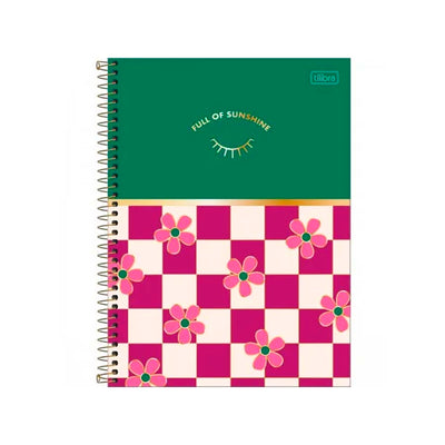 Caderno Universitário Check Pop 1 Matéria 80 Folhas - Tilibra