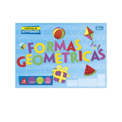 Cartilha de Atividades de Formas Geométricas Académie 20 Folhas - Tilibra