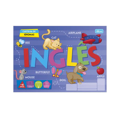 Cartilha de Atividade de Inglês Académie 20 Folhas - Tilibra
