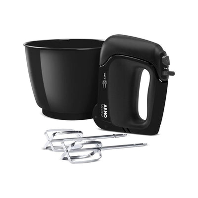 Batedeira Arno Mini Chef Portátil 400W Compacta com 4 velocidades e Função Pulsar HM01 127v