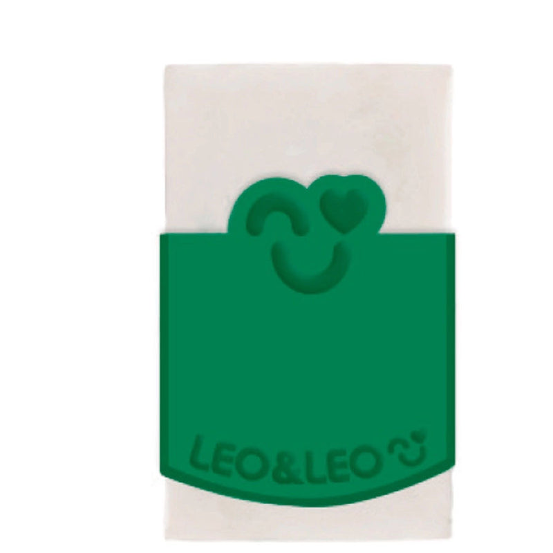 Borracha Leo&Leo Plástica Grande Com Capa Branca Unidade.