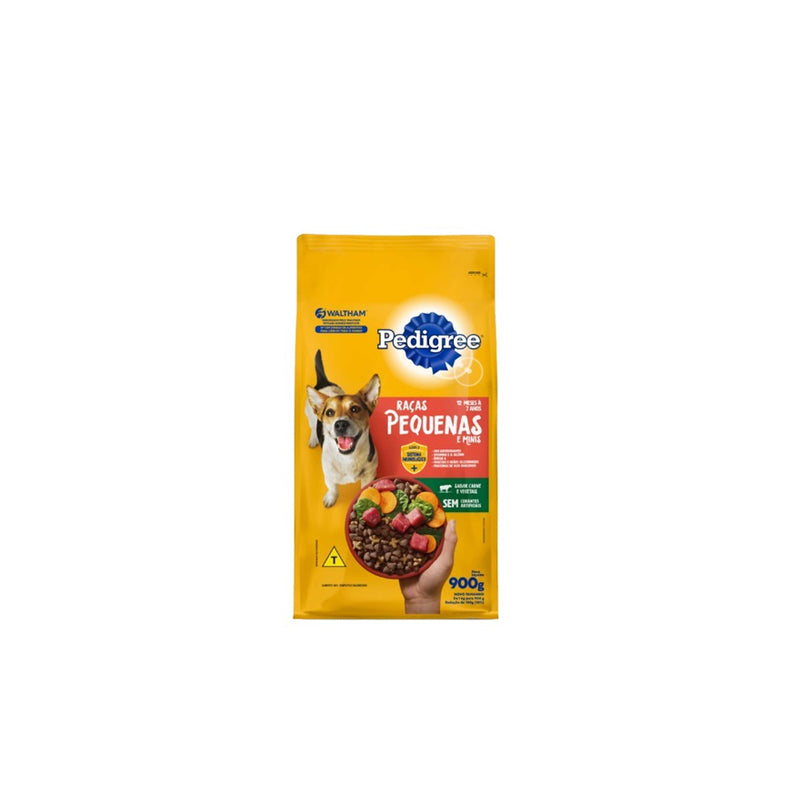Ração Pedigree Adulto Raças Pequenas 900g