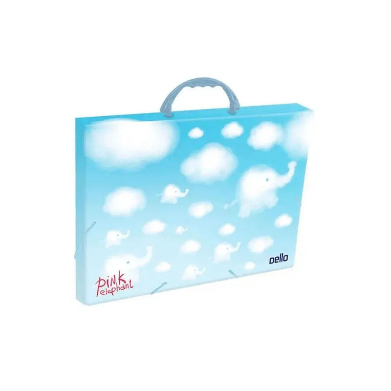 Maleta Escolar com Alça Elephant Nuvem 43cm - Dello