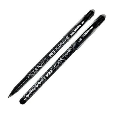 Caneta Esferográfica Apagável 0.7mm Preto - Kaz