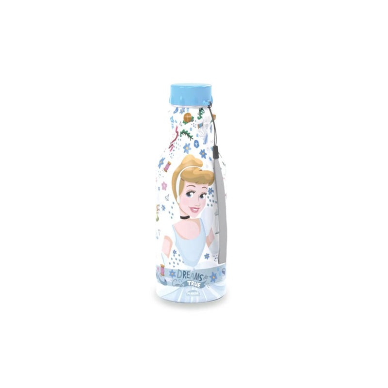 Garrafa Retrô Cinderela 500ml - Plasútil