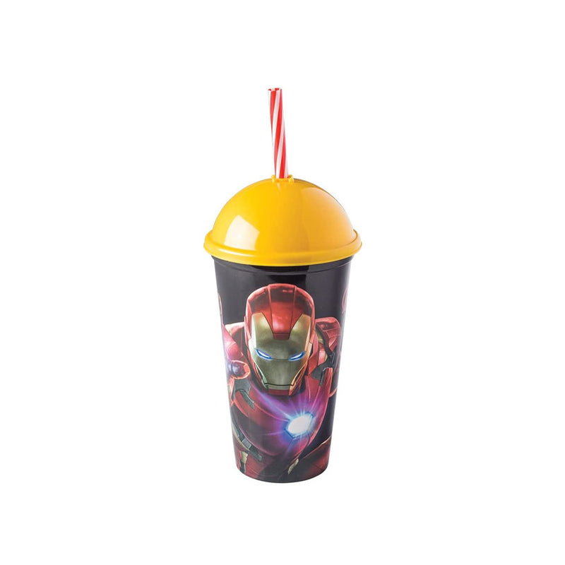 Copo Shake Homem de Ferro 500ml - Plasútil