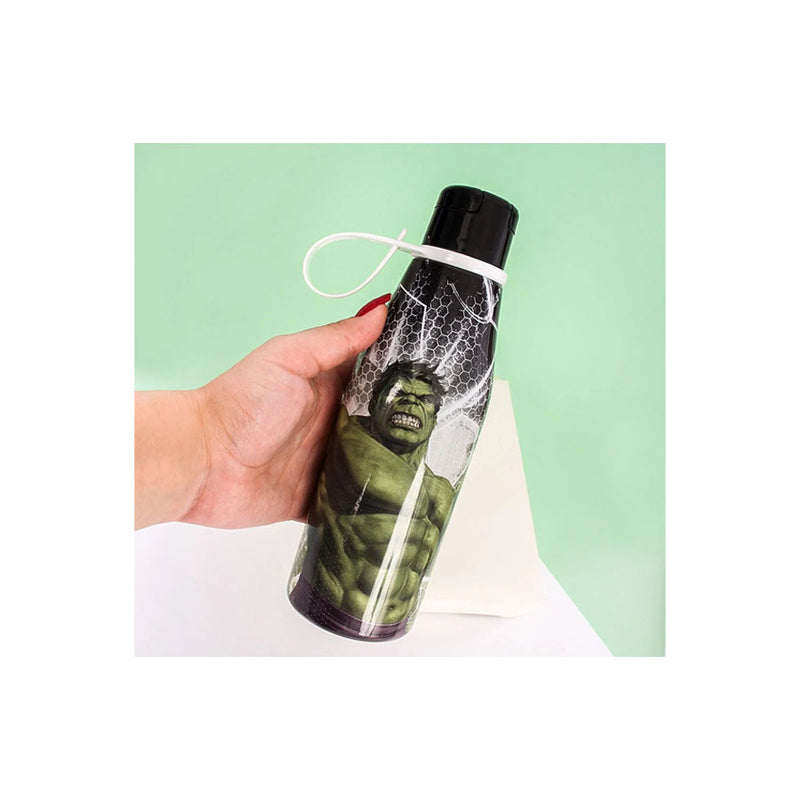 Garrafa Squeeze Hulk com Alça 530ml - Plasútil