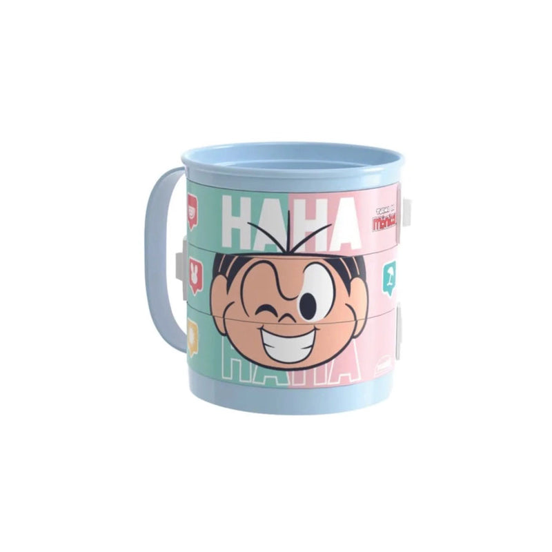 Caneca Divertida Turma da Mônica 360ml - Plasútil